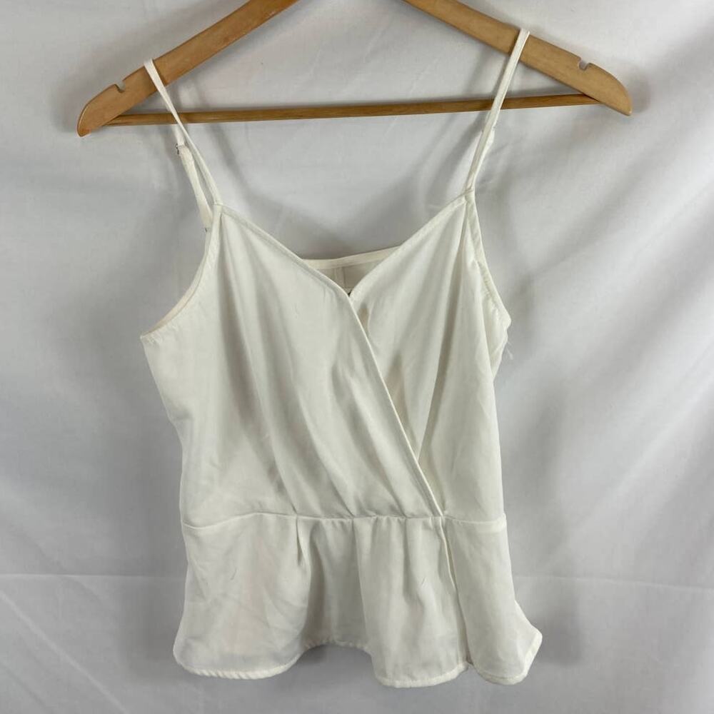 Leith Faux Wrap Surplus Peplum Top Size xs